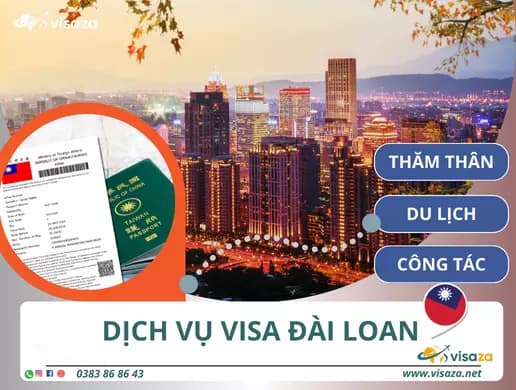 Làm visa Đài Loan du lịch, công tác, thăm thân đơn giản
