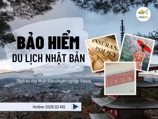 Bảo hiểm du lịch xin visa Nhật Bản
