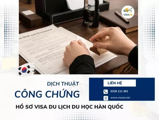 Chi phí hợp pháp hóa lãnh sự Hàn Quốc