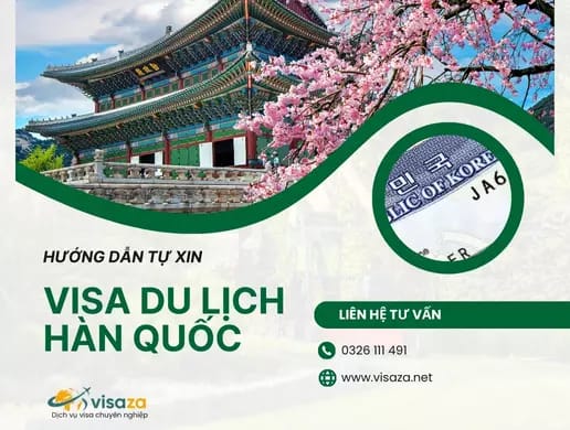 Hướng dẫn tự xin visa du lịch Hàn Quốc tự túc